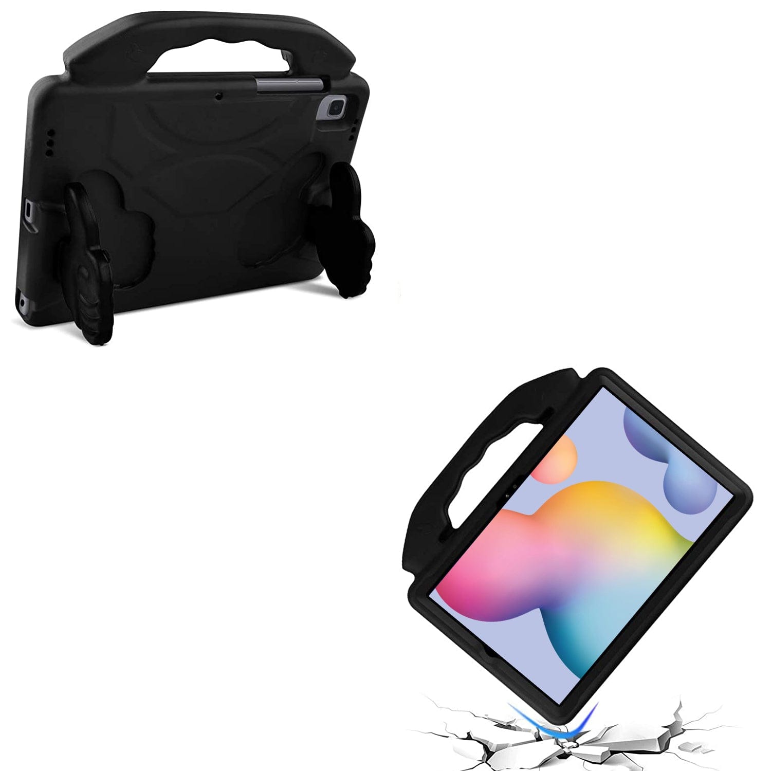 Samsung Galaxy Tab S6 Lite Kid Proof Case - Thumbs-up Design with Integrated Kickstand  | Wander Series