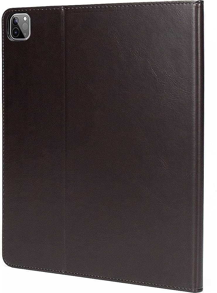 Black Business Folio Case with Tempered Glass Screen - iPad Pro 12.9" (4th, 5th, and 6th Generation)