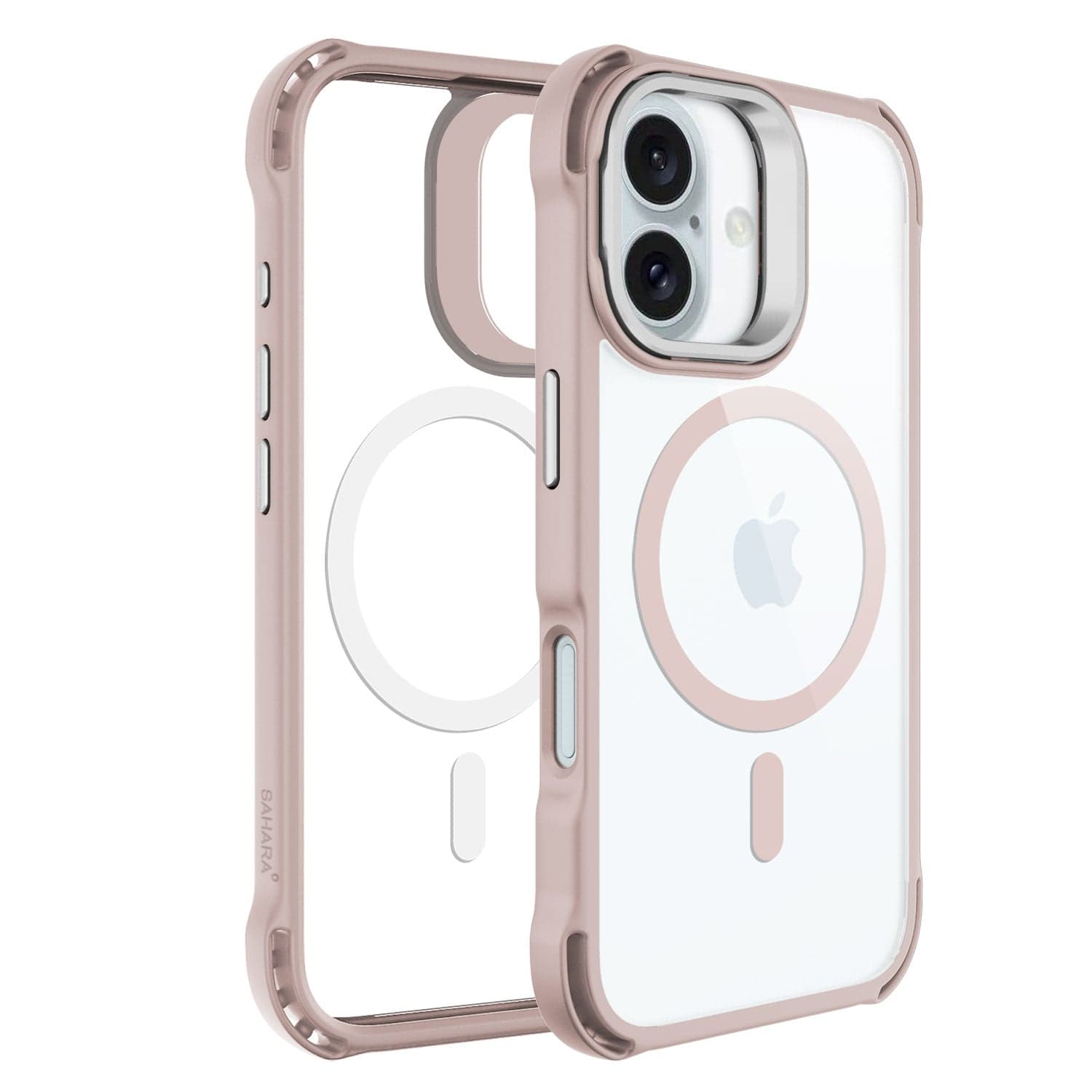 iPhone 16 Clear Kickstand Case - Anti- Slip, Rugged, MagSafe | Venture Series