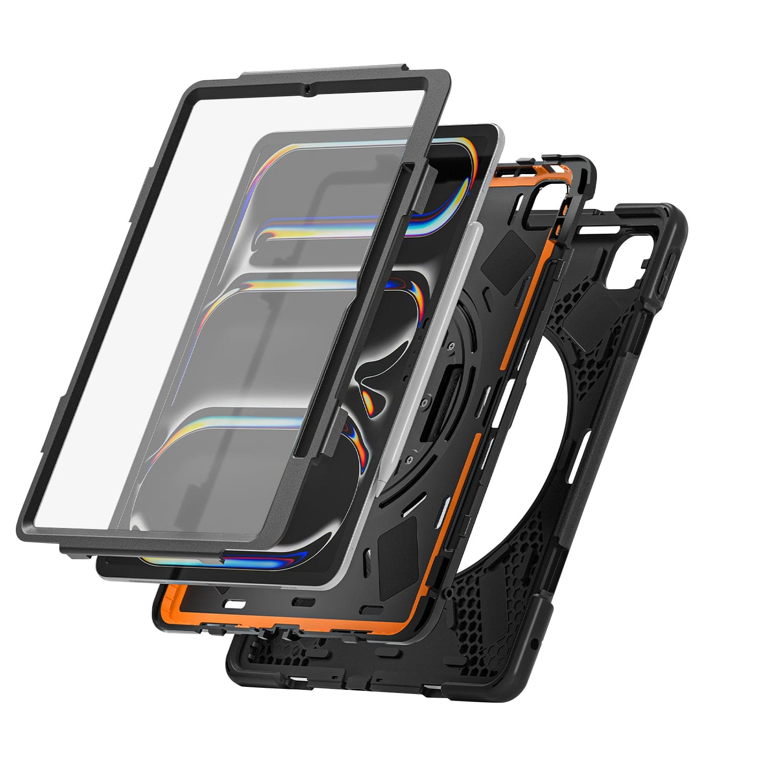 Raider X Series Heavy-Duty Hand Strap Case - iPad Pro 13" M4/M5