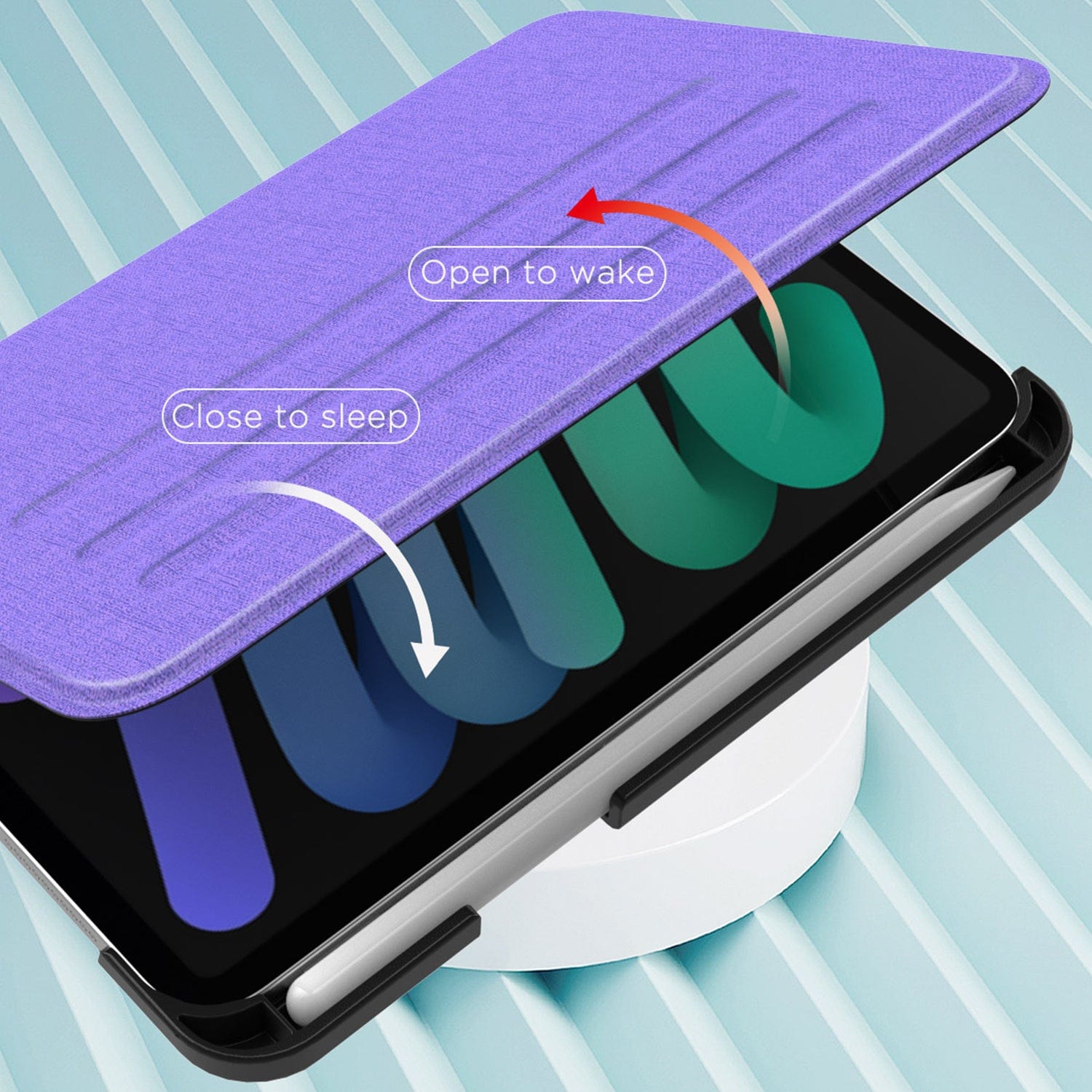 Venture Series Kickstand Case - Apple iPad mini (A17 Pro) and Apple iPad mini (6th Generation 2021)