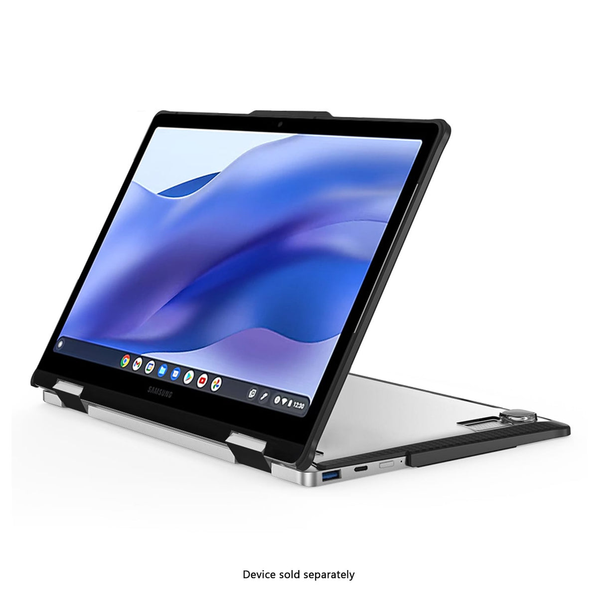 Samsung NT751QGK 15.6-inch 2-in-1 Case - Medium-Duty 360° PC + TPU Protection, Clear