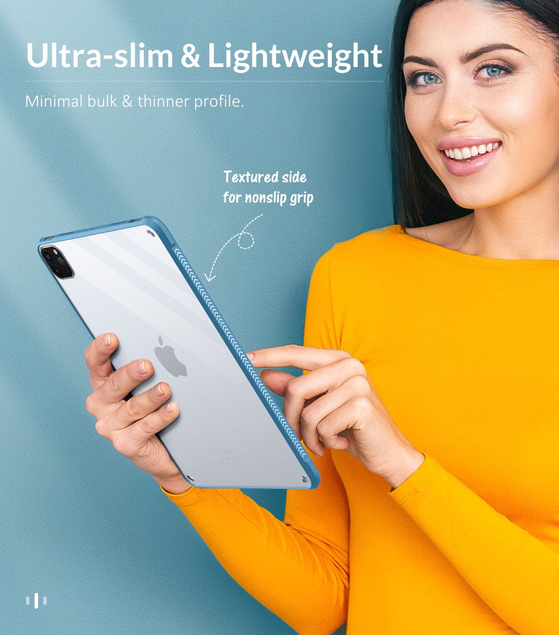 Venture Series Clear Hard Shell Case - iPad Pro 11" (3rd/4th Gen)