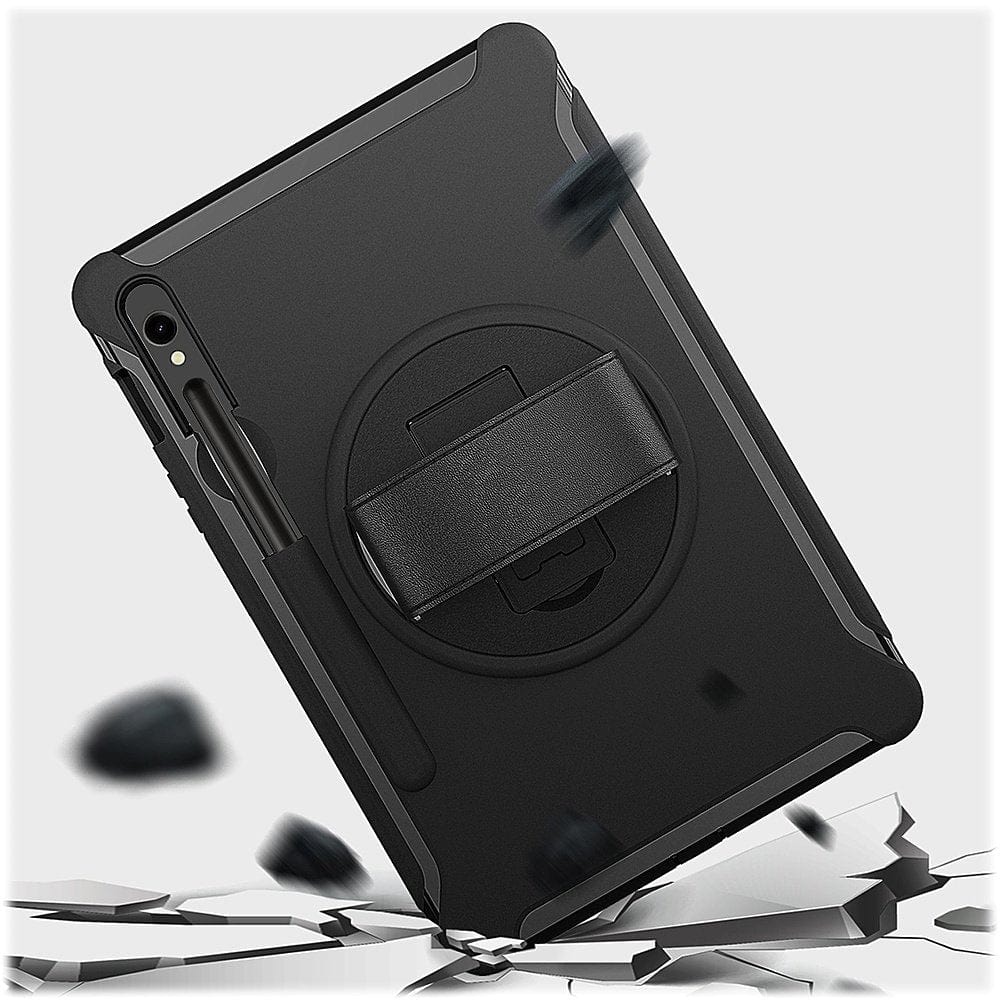 Raider Series Heavy Duty Hand Strap Case - Galaxy Tab S10 Lite (2025), S10 FE, Tab S8, Tab S9, and Tab S9 FE
