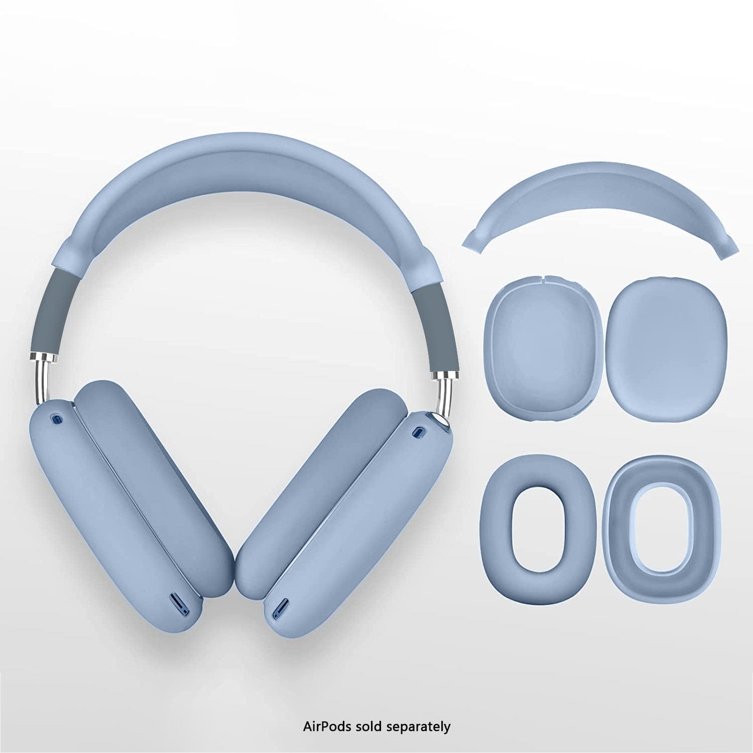 Apple AirPods Max Case – Silicone Combo Kit