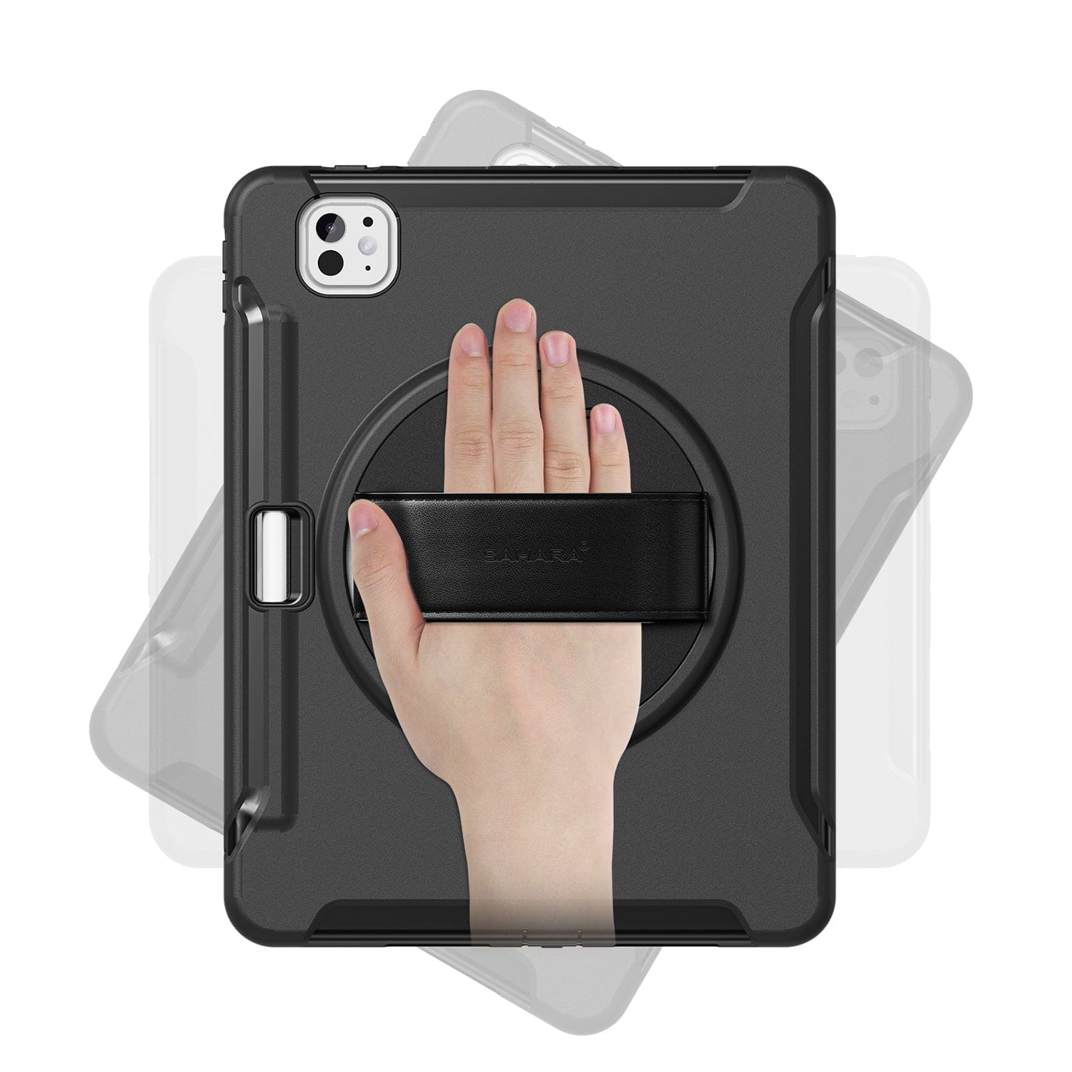 iPad Pro 13" (M4 2024 / M5 2025) Case - Heavy-Duty, Hand Strap | Raider Series