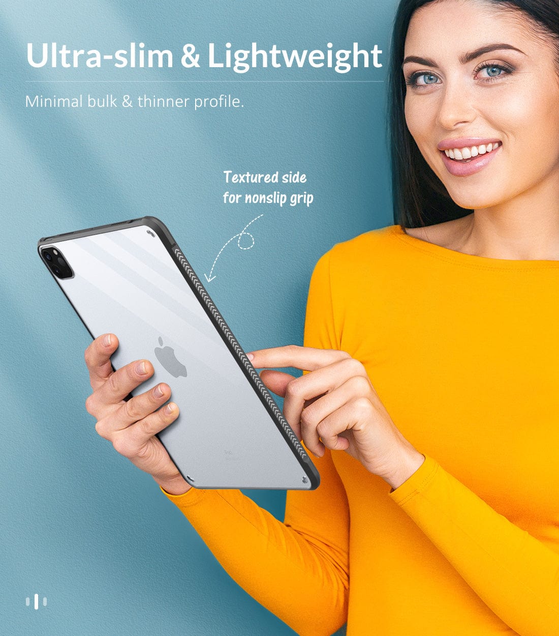 Venture Series Clear Hard Shell Case - iPad Pro 11" (3rd/4th Gen)