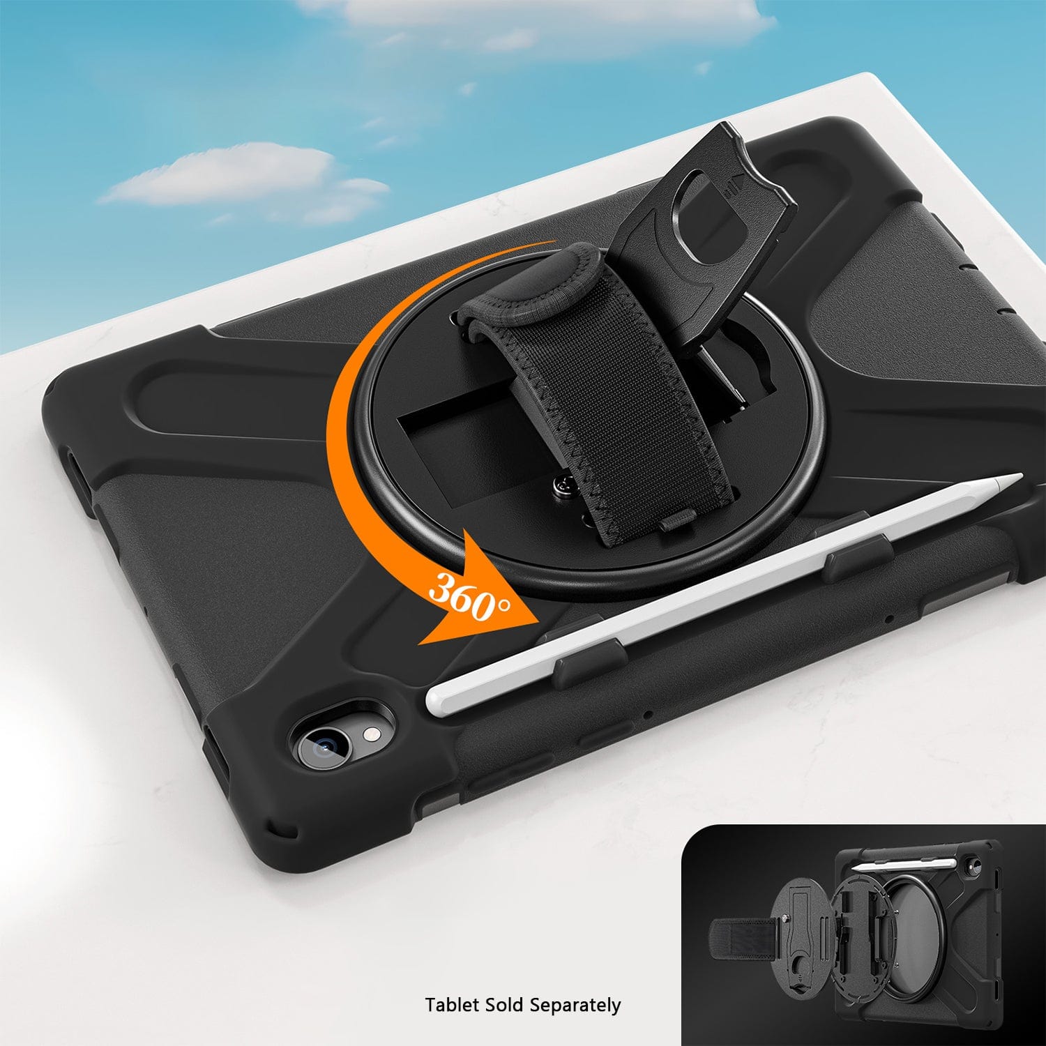 Samsung Galaxy Tab S11 Case - Heavy-Duty with Hand & Shoulder Strap | Raider-X Series
