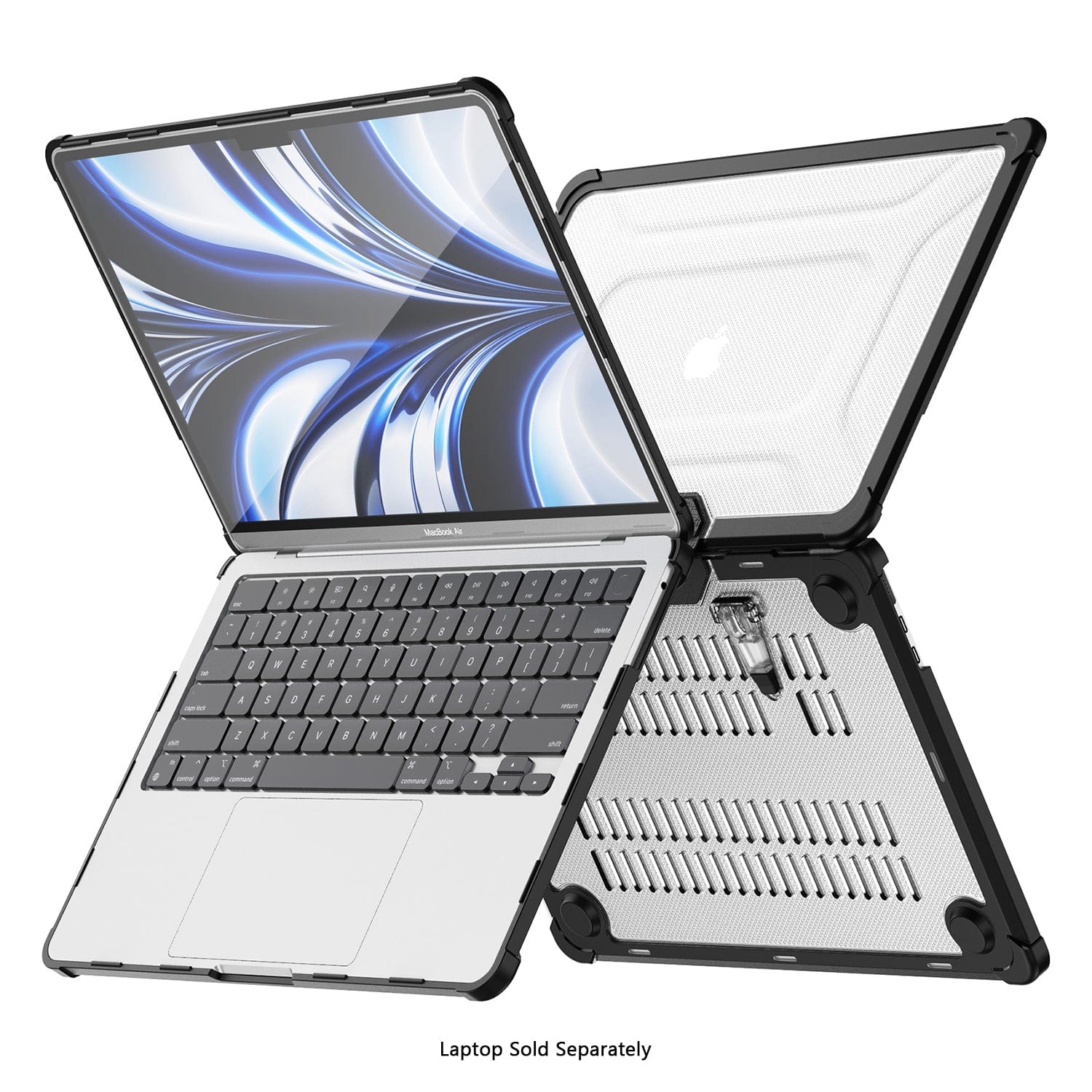 Heavy-Duty Raider Series Case with Stand for MacBook Air 15" (2024)