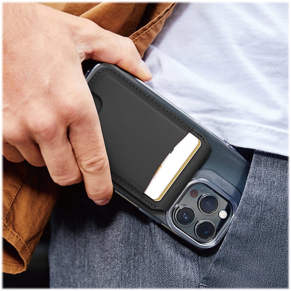 iPhone Vegan Leather Wallet Case with Kickstand - MagSafe | Indy Series
