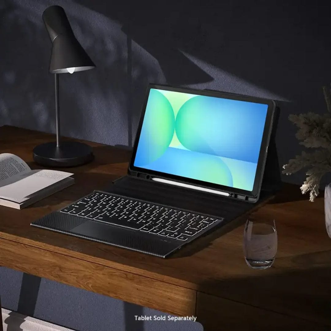 Samsung Galaxy Tab S10 FE+ Keyboard Case with Track Pad | Navigation Series