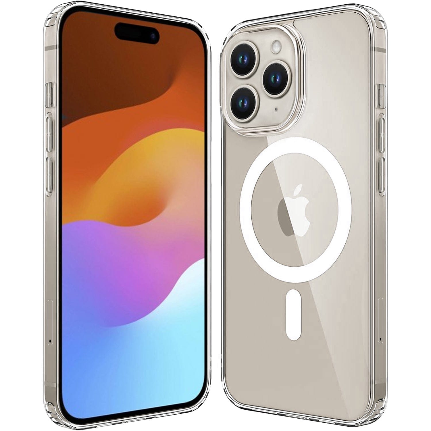 Venture Series Clear Case with Screen and Camera Protector - iPhone 15 Pro Max