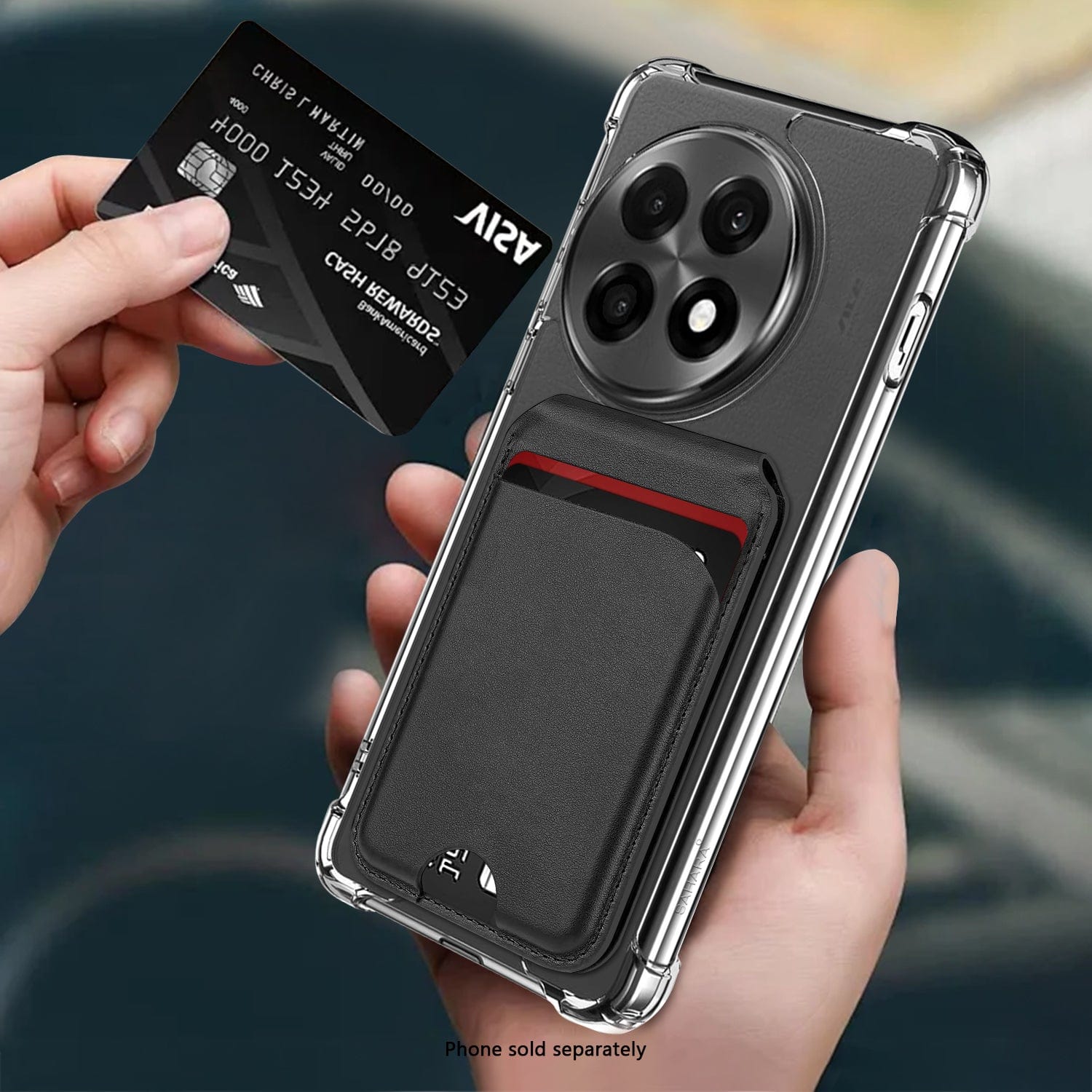 OnePlus 13R Clear Case – Wallet, MagSafe magnet | Venture Series