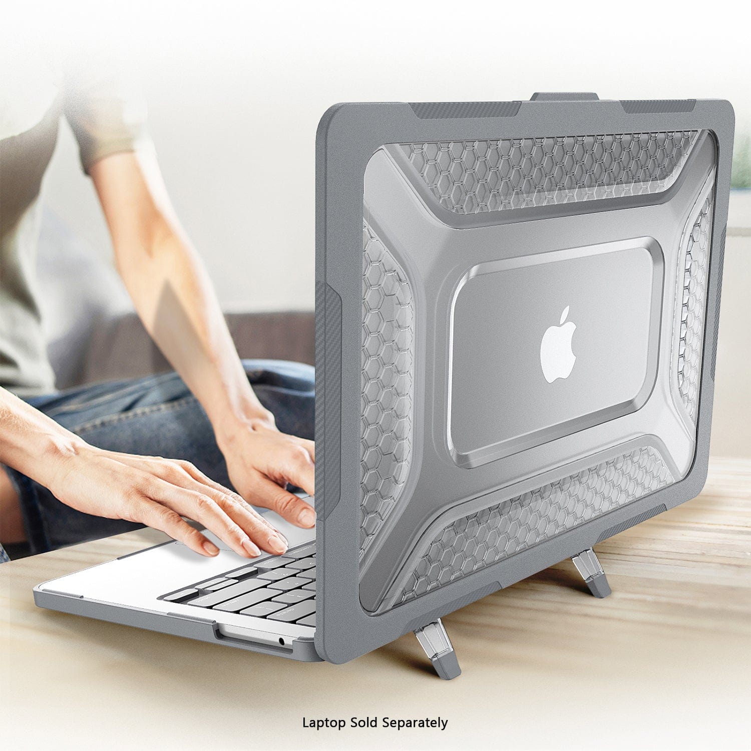 MacBook Pro 14" (2021–2025, M1–M5) with Adjustable Stand Case - Shock-Absorbing | Raider Ultra-Duty Series