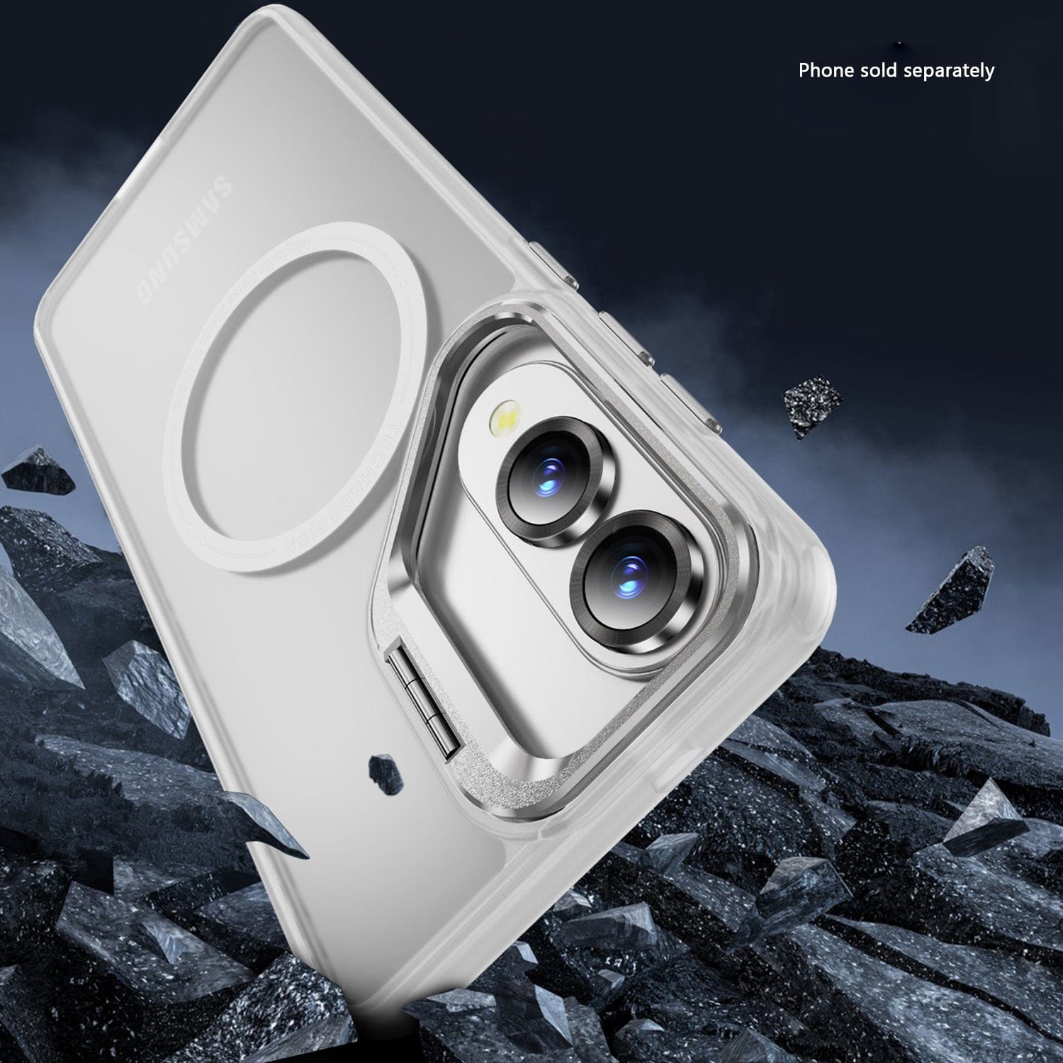 Samsung Galaxy S25 Edge Clear Case – Kickstand, MagSafe Compatible | Venture Series