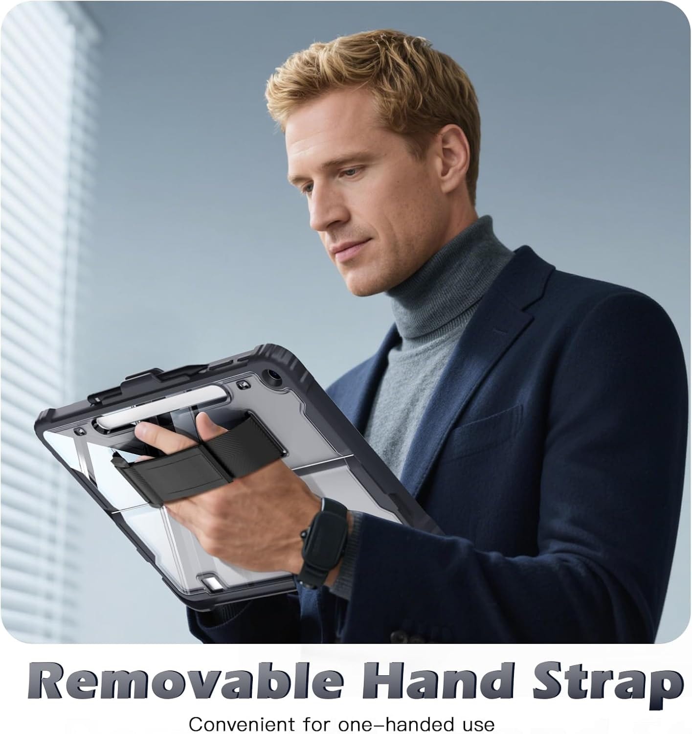 Microsoft Surface Pro 12" Case - Heavy-Duty with Hand & Shoulder Strap | Raider Series