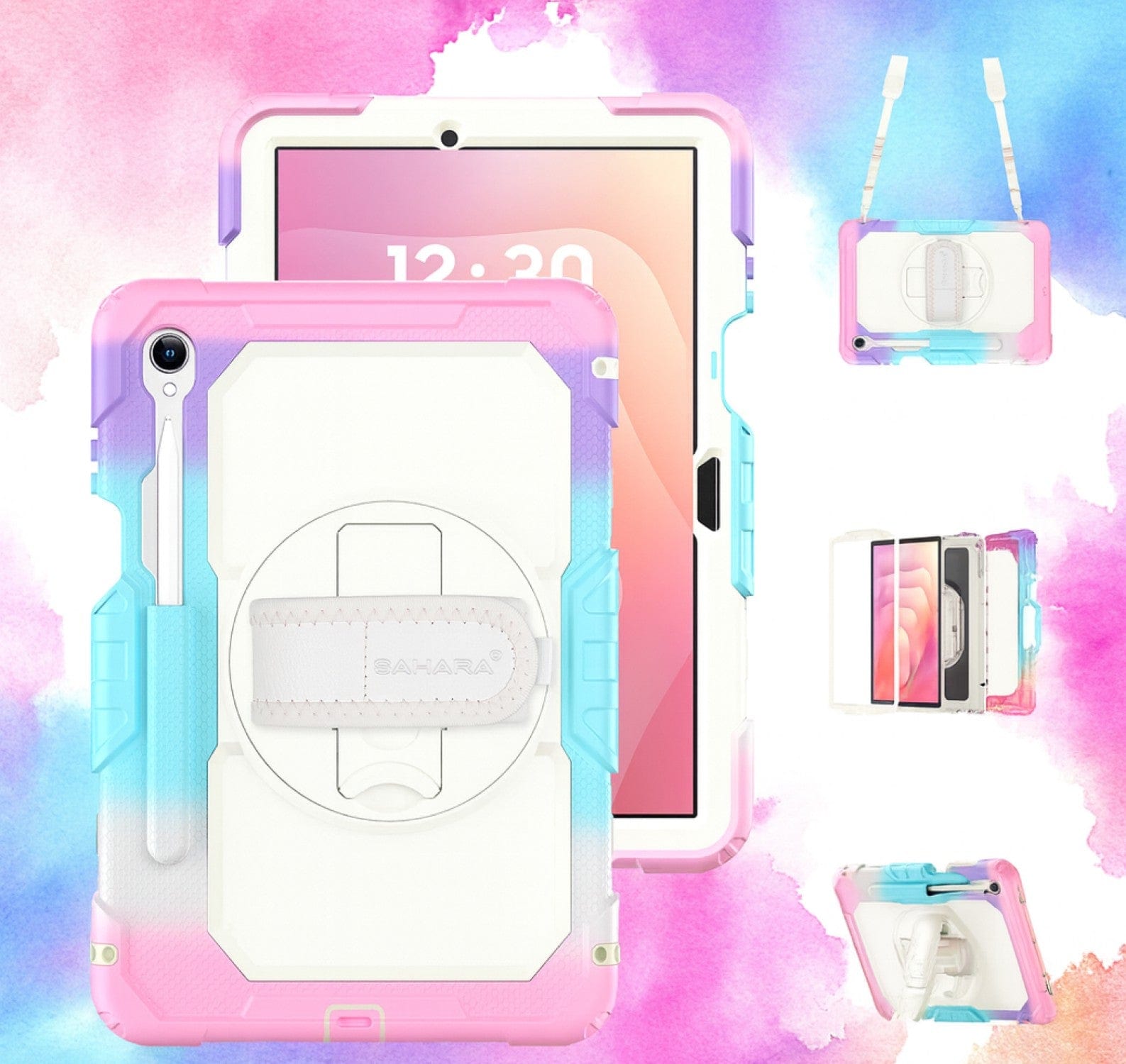 Samsung Galaxy Tab S11 Kid-Proof Case - Kickstand with Hand & Shoulder Strap | Wander Series