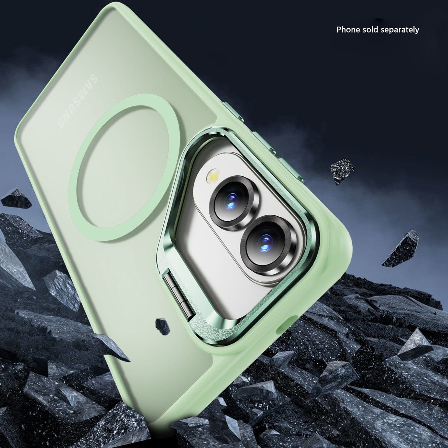 Samsung Galaxy S25 Edge Clear Case – Kickstand, MagSafe Compatible | Venture Series
