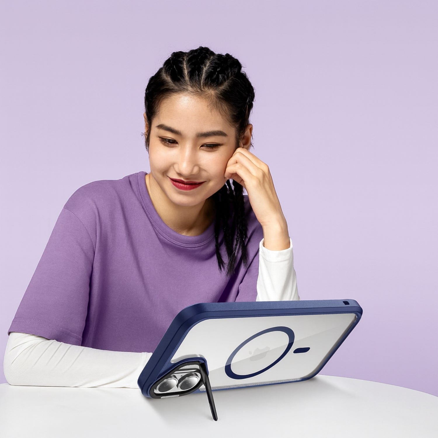 iPhone 17 Clear Back Case - Durable, Kickstand, MagSafe | Raider ArmorPro Series