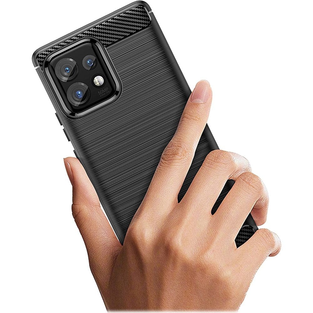 Anti-Slip Series Case for Motorola Edge+ (2023) - Black