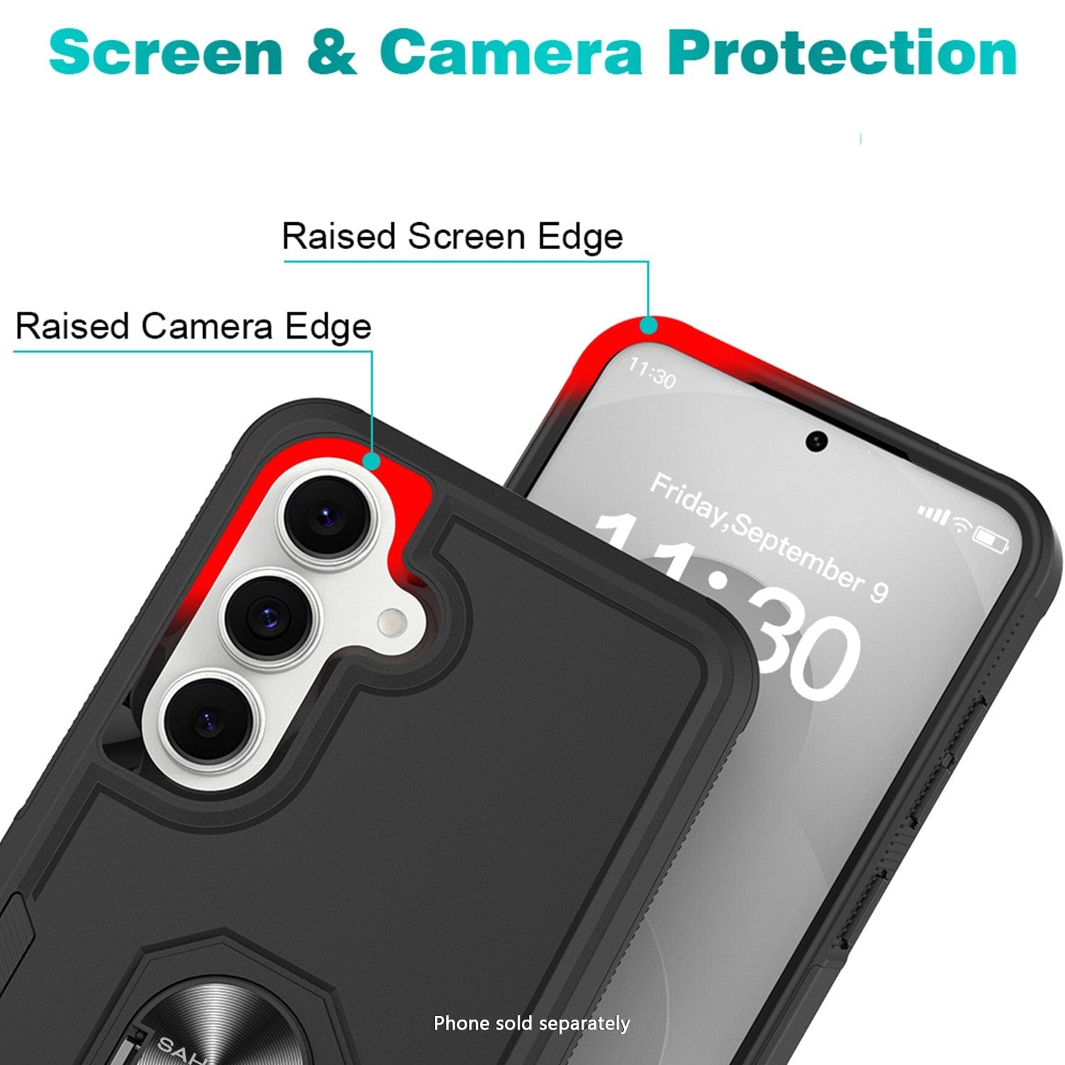 Samsung Galaxy S25 FE Case – Heavy-Duty Kickstand | Raider Series
