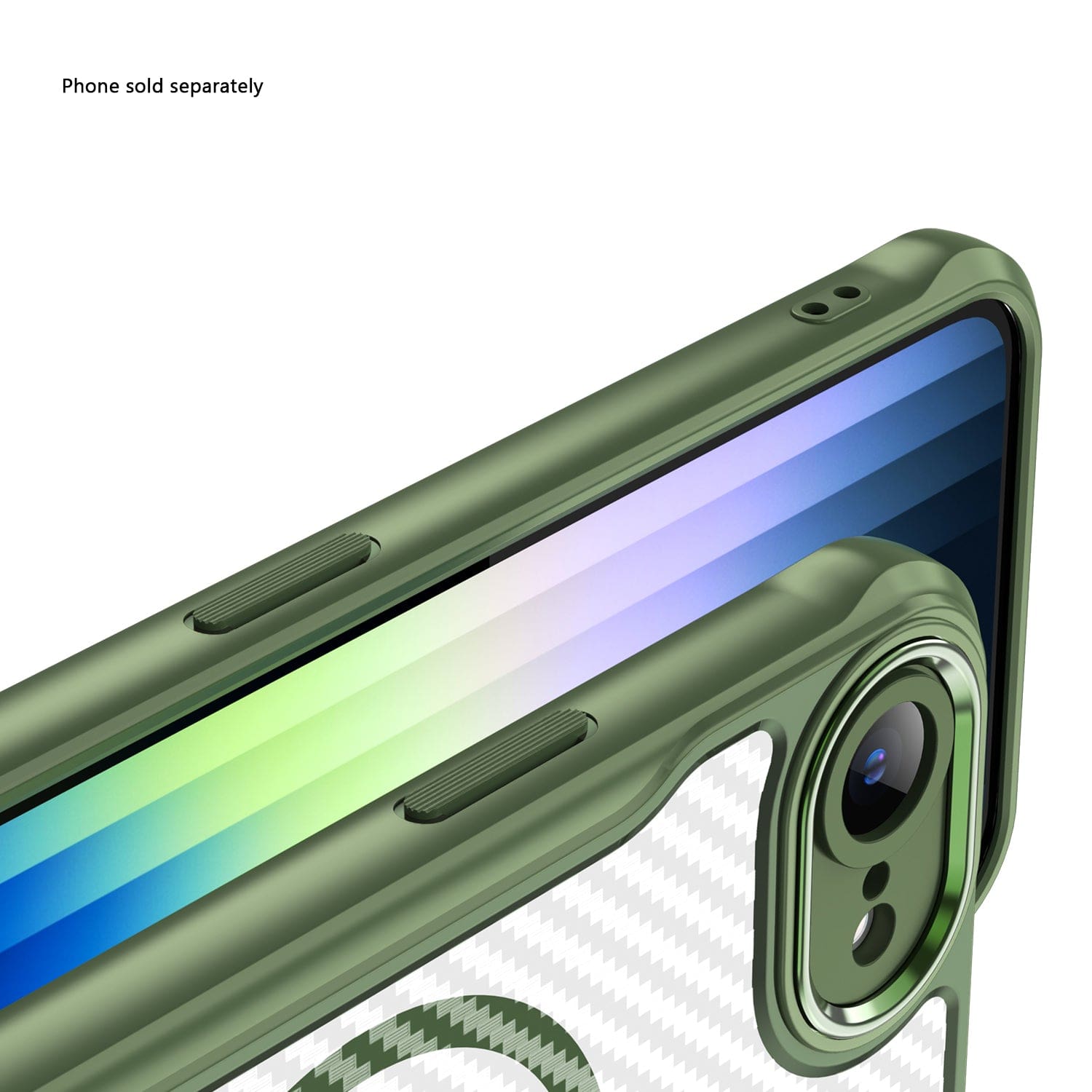 iPhone 16e Clear Case with MagSafe - Anti-Slip Grip, Rugged Protection | Venture Series