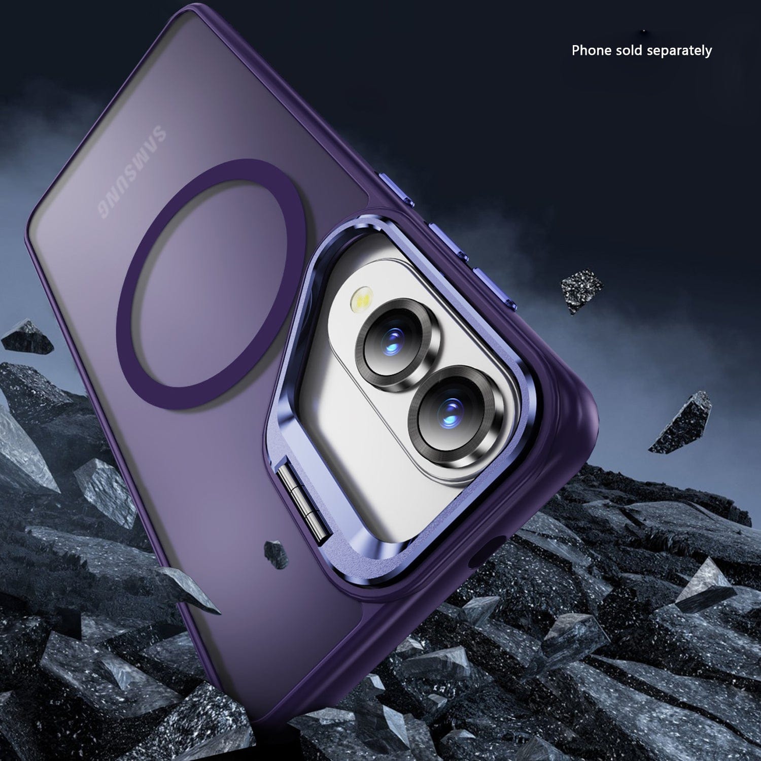 Samsung Galaxy S25 Edge Clear Case – Kickstand, MagSafe Compatible | Venture Series