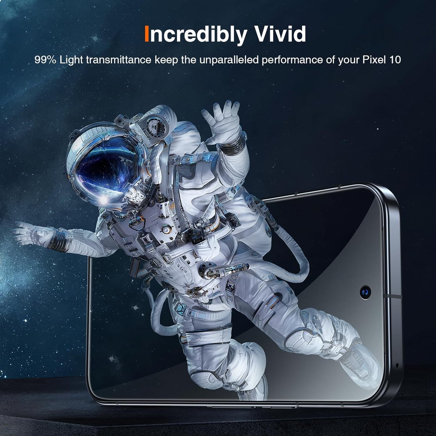 Google Pixel 10 Screen Protector - Ultra-Strong Tempered Glass with Alignment Tool (2-Pack) | ZeroDamage