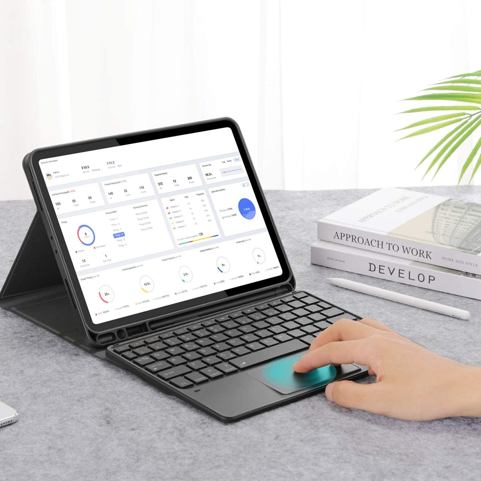 Navigate Series Keyboard Folio Case - iPad Pro 11" (3rd/4th Gen)