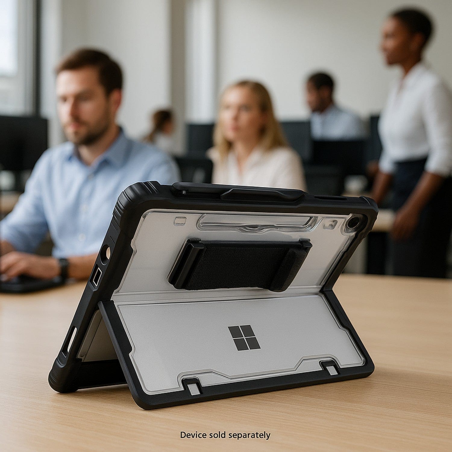 Microsoft Surface Pro 12" Case - Heavy-Duty with Hand & Shoulder Strap | Raider Series