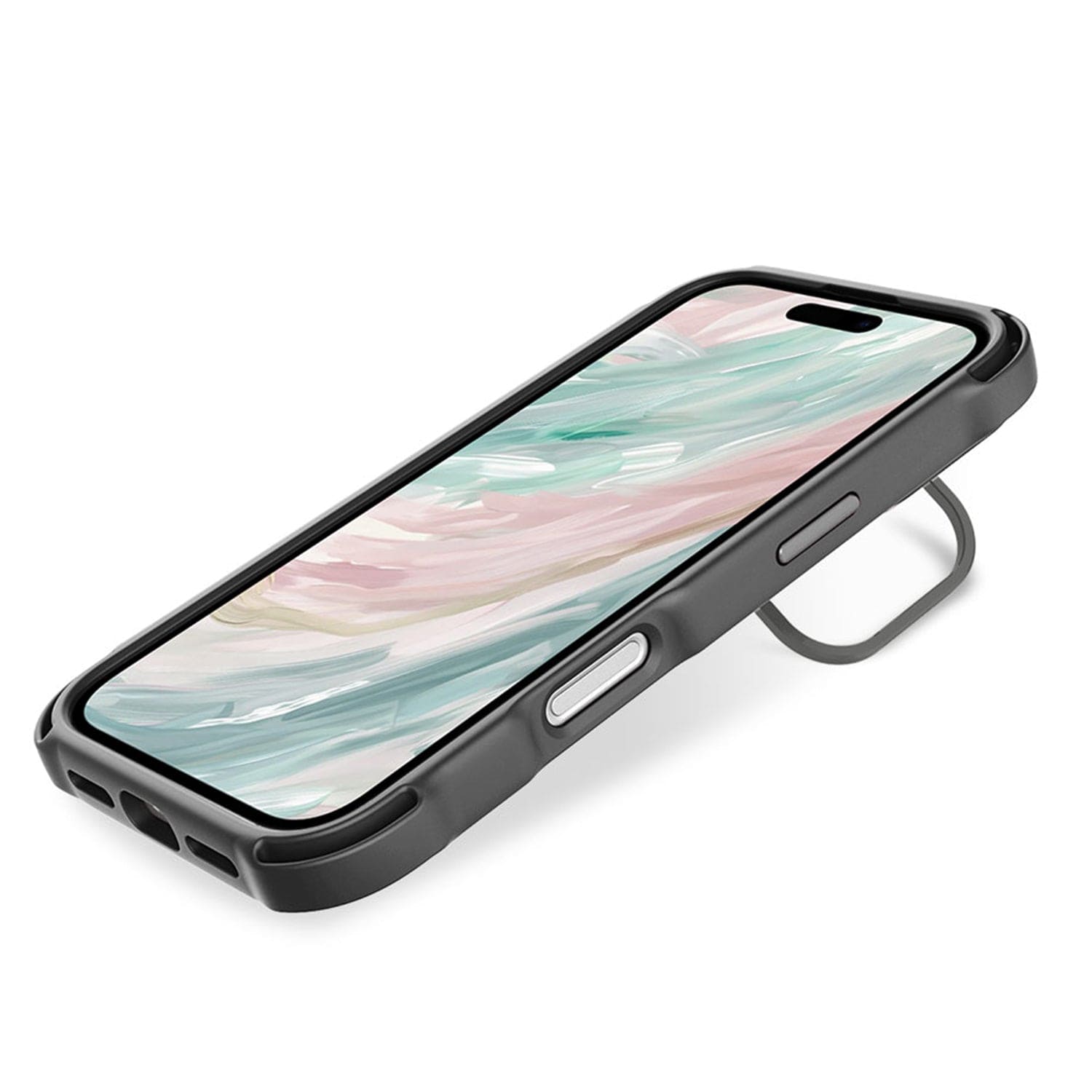 iPhone 16 Pro Max Clear Kickstand Case - Anti-Slip, Rugged, MagSafe | Venture Series