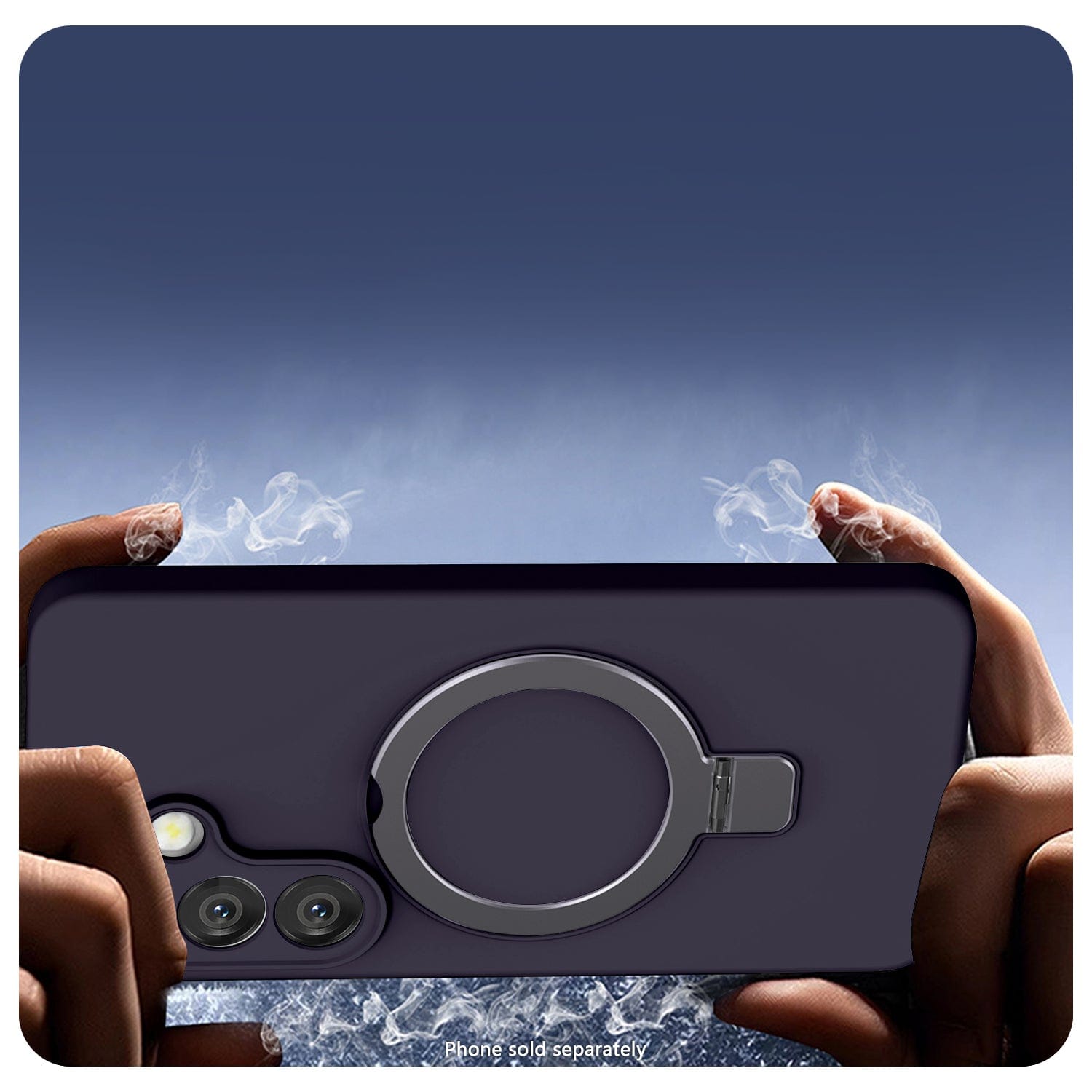 Samsung Galaxy S26+ Case - Smooth Silicone, Kickstand | Venture Series