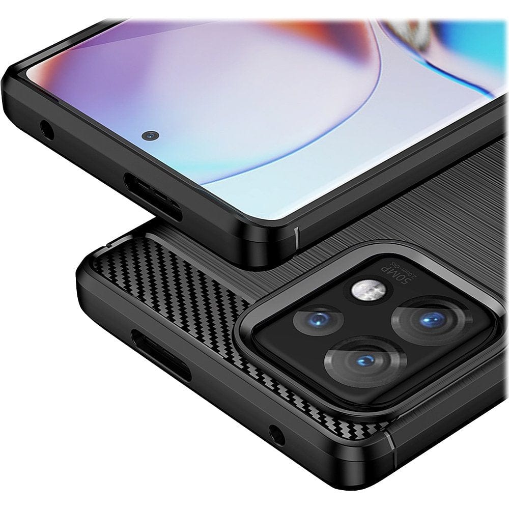 Anti-Slip Series Case for Motorola Edge+ (2023) - Black