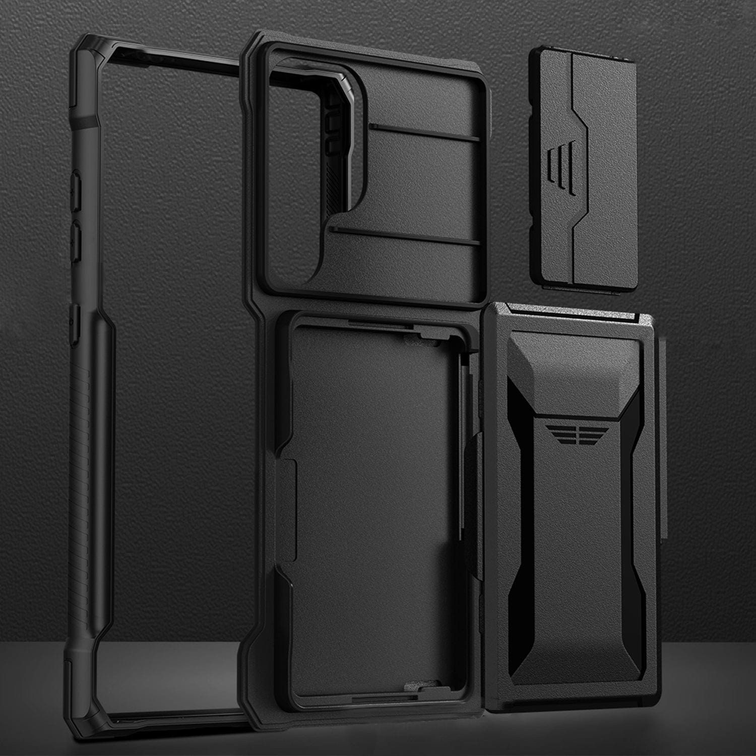 Raider Series Kickstand Case with Card Slot - Galaxy S24 Ultra