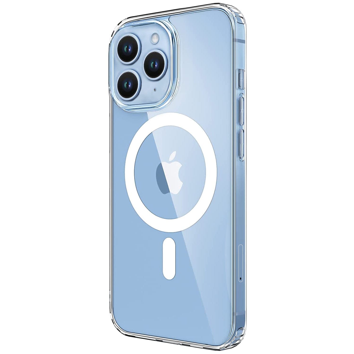 Protection Kit Bundle - Hybrid-Flex Hard Shell Case with Tempered Glass Screen and Camera Protector for iPhone 15 Pro - Clear