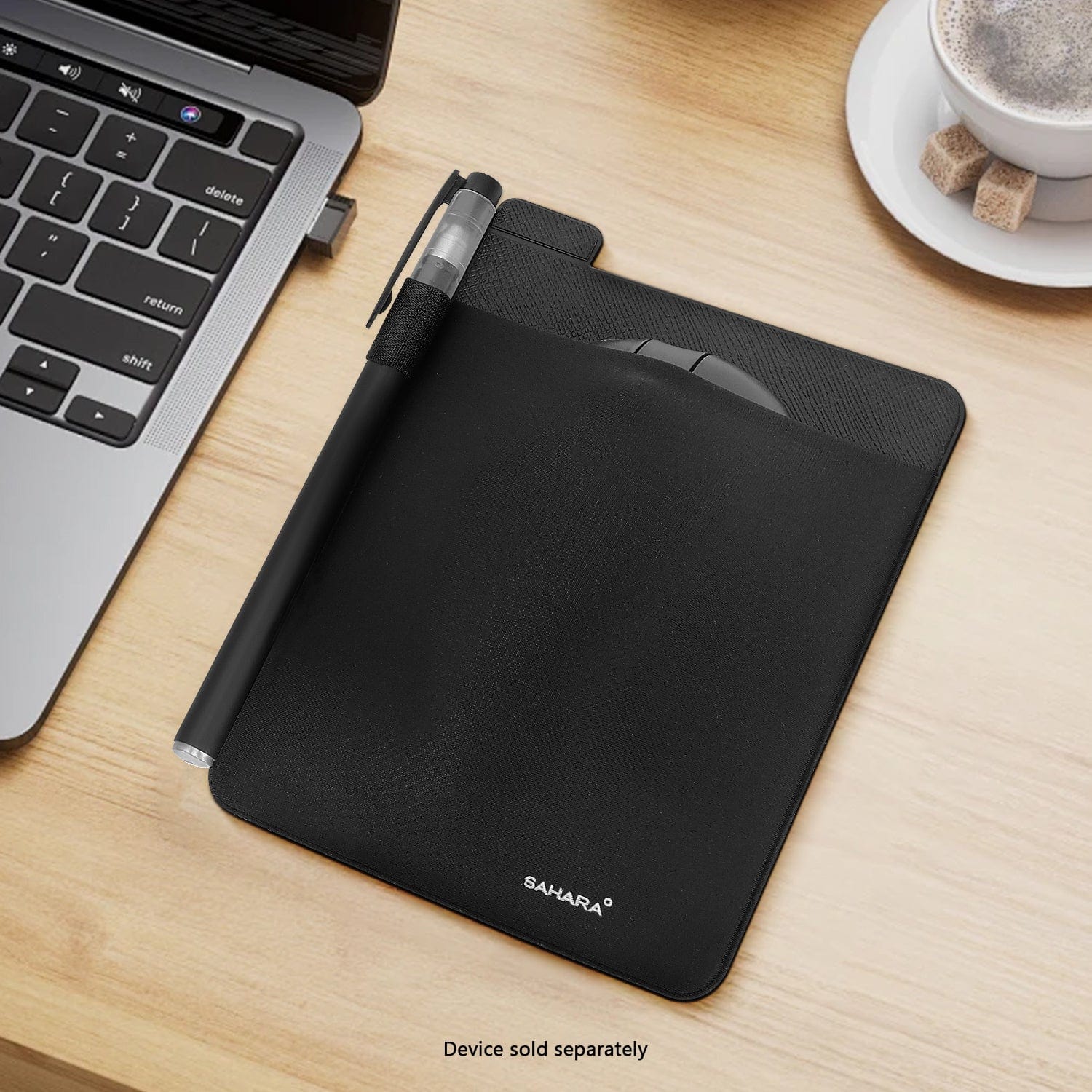 Universal Mouse and Stylus Pouch Compact Storage On-the-Go