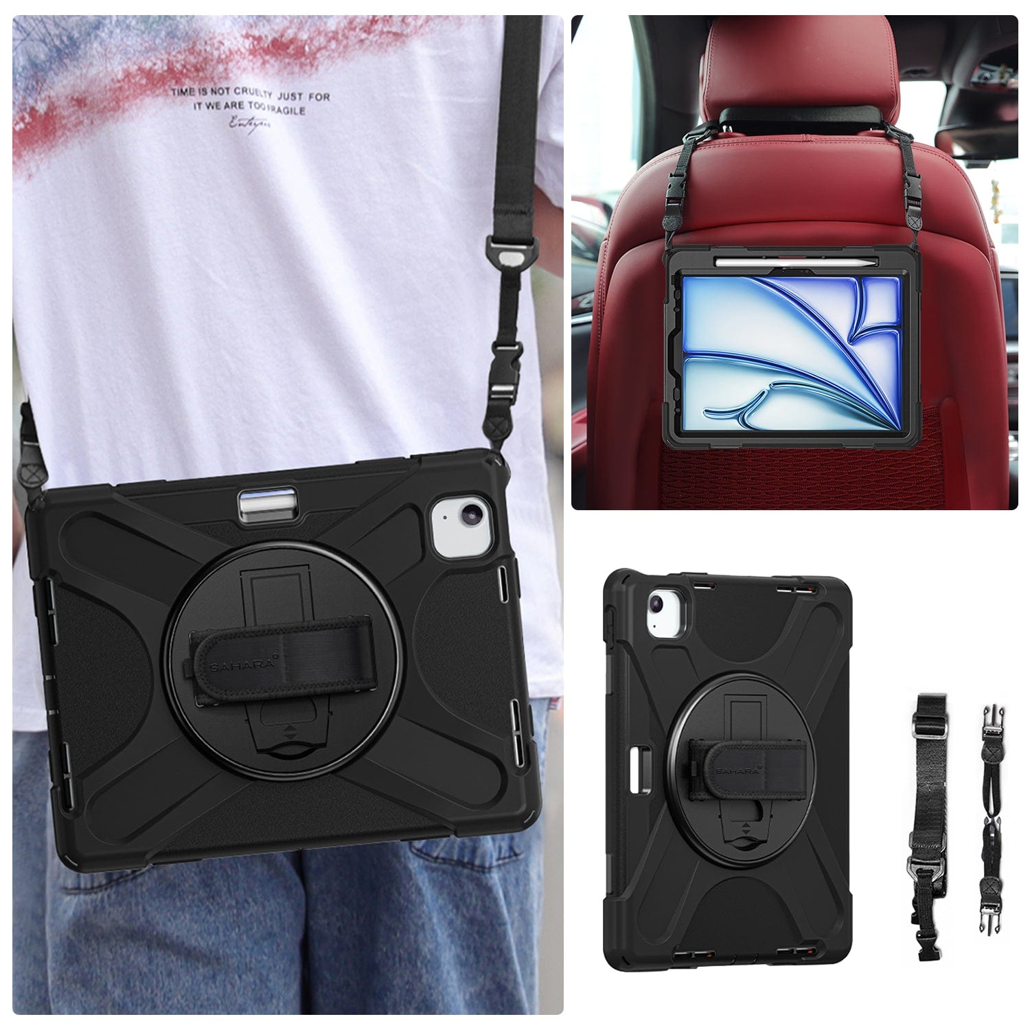 Raider X Series Heavy Duty Hand Strap Case - iPad Air 11" M2 & M3