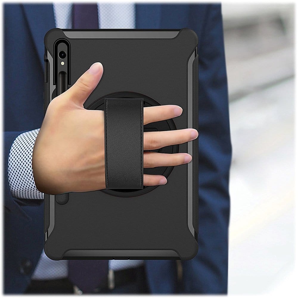 Raider Series Heavy-Duty Hand Strap Case - Samsung Galaxy Tab S10 Ultra, Tab S9 Ultra, and Tab S8 Ultra