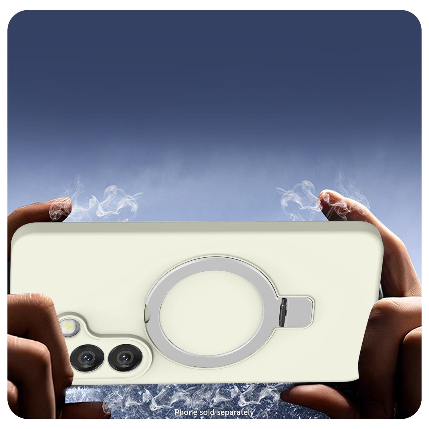 Samsung Galaxy S26+ Case - Smooth Silicone, Kickstand | Venture Series