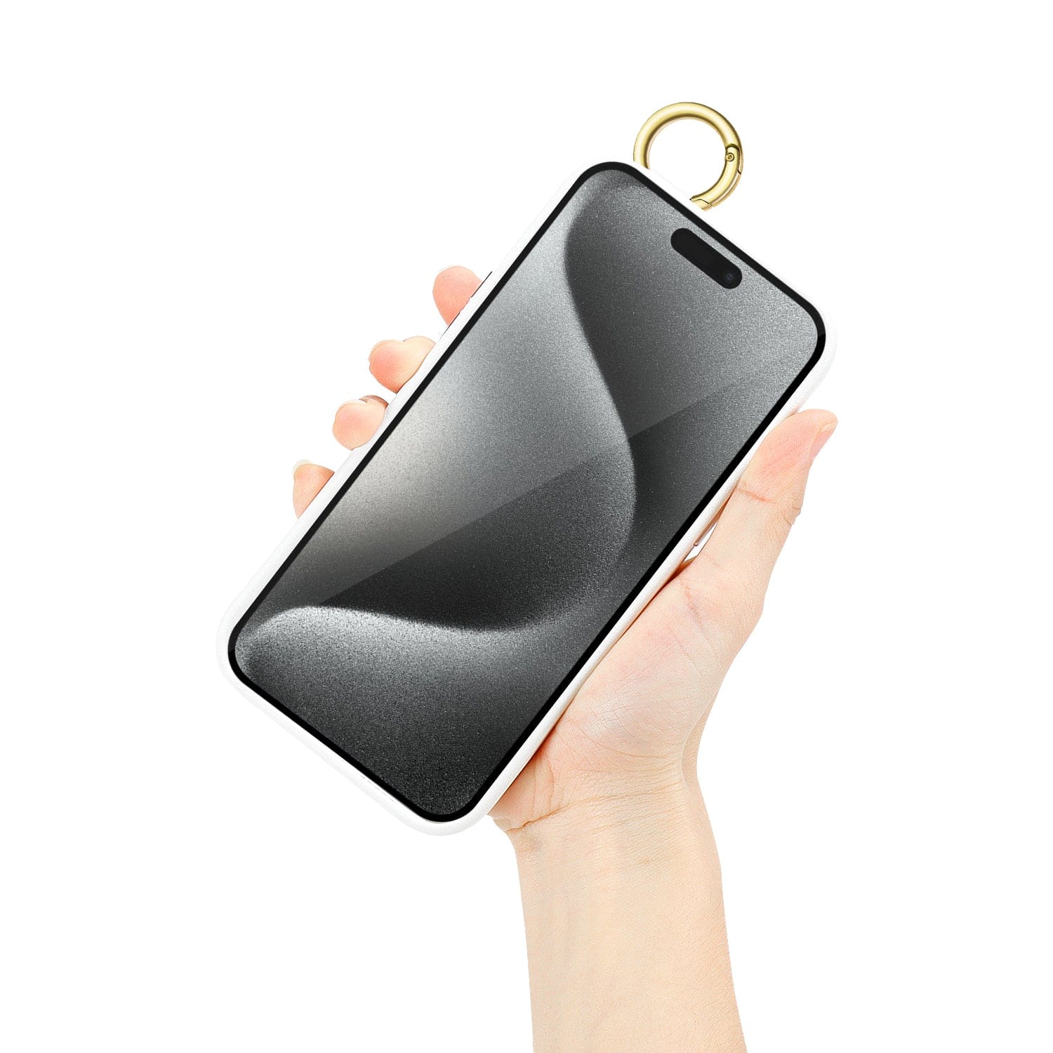 Protection Kit Bundle - FingerGrip Series Case with Tempered Glass Screen and Camera Protector for iPhone 15 Pro Max