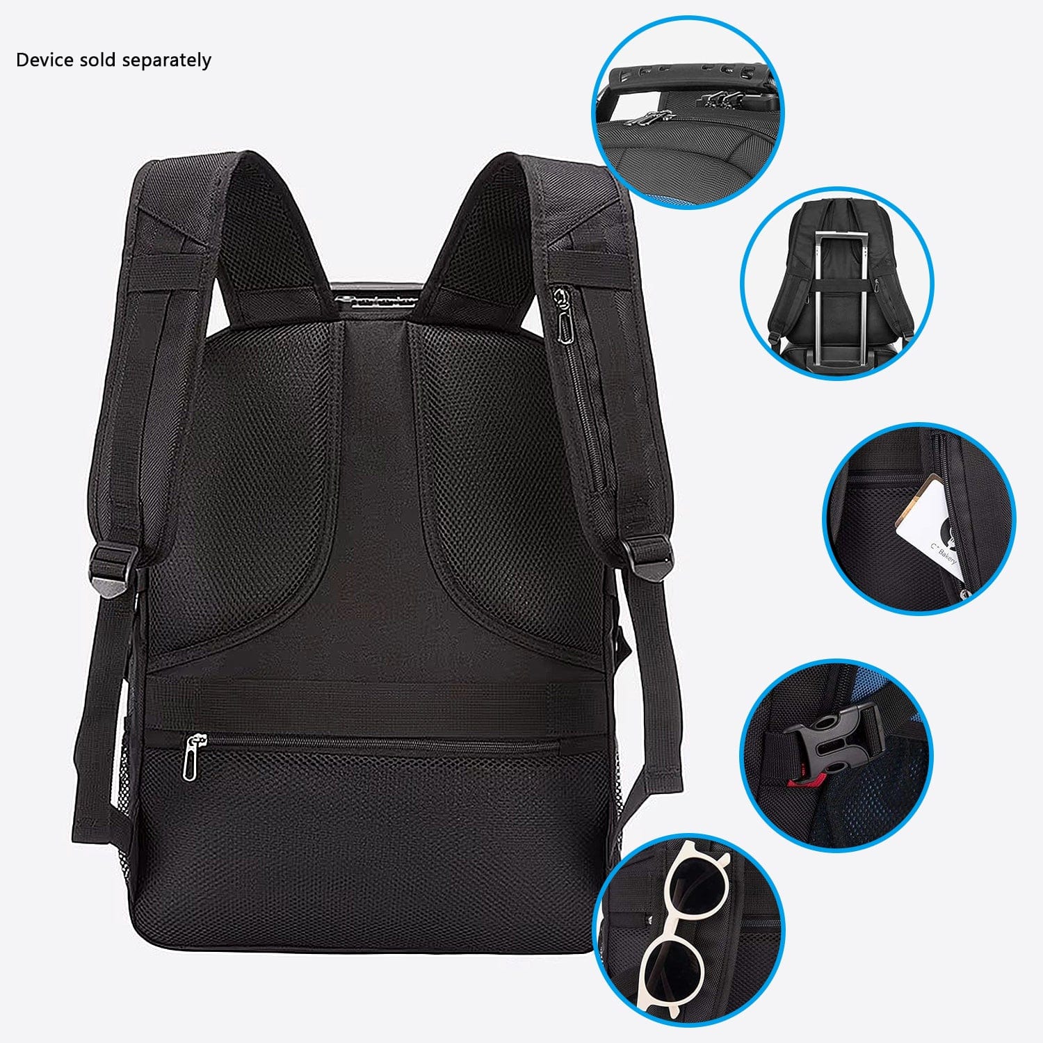 All-in-One Backpack with Anti-Theft lock Fits Laptops up to 17.3"
