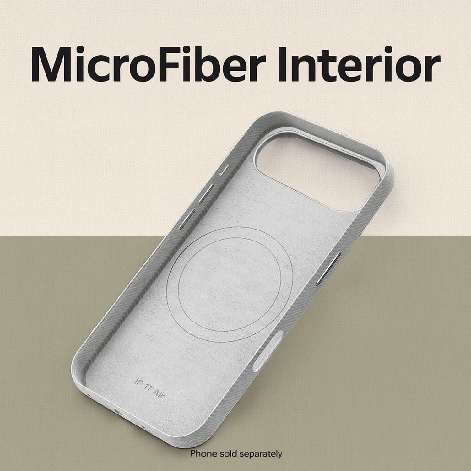 iPhone Air Case - Suede Leather | Indy Series