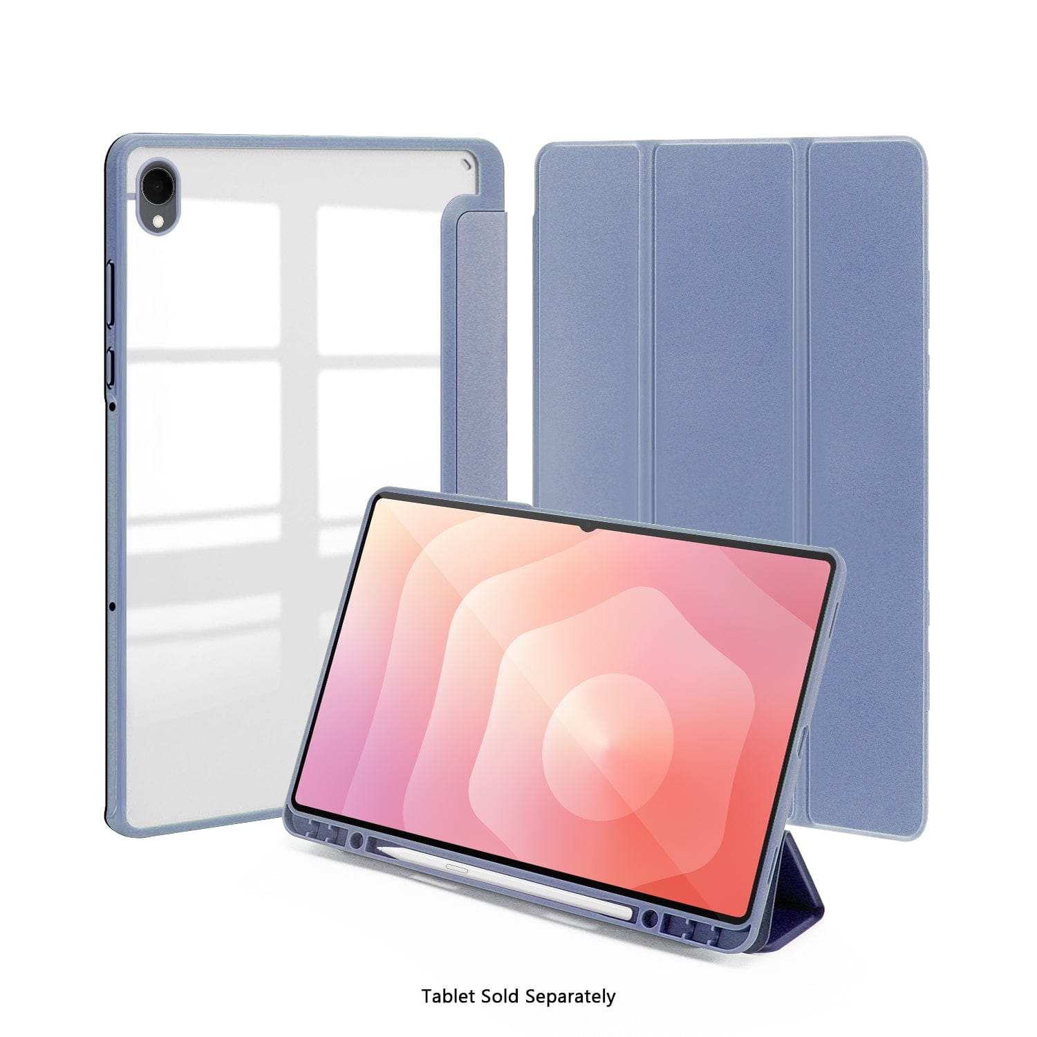 Samsung Galaxy Tab S11 Case - Slim Folio with Transparent Back | Venture Series