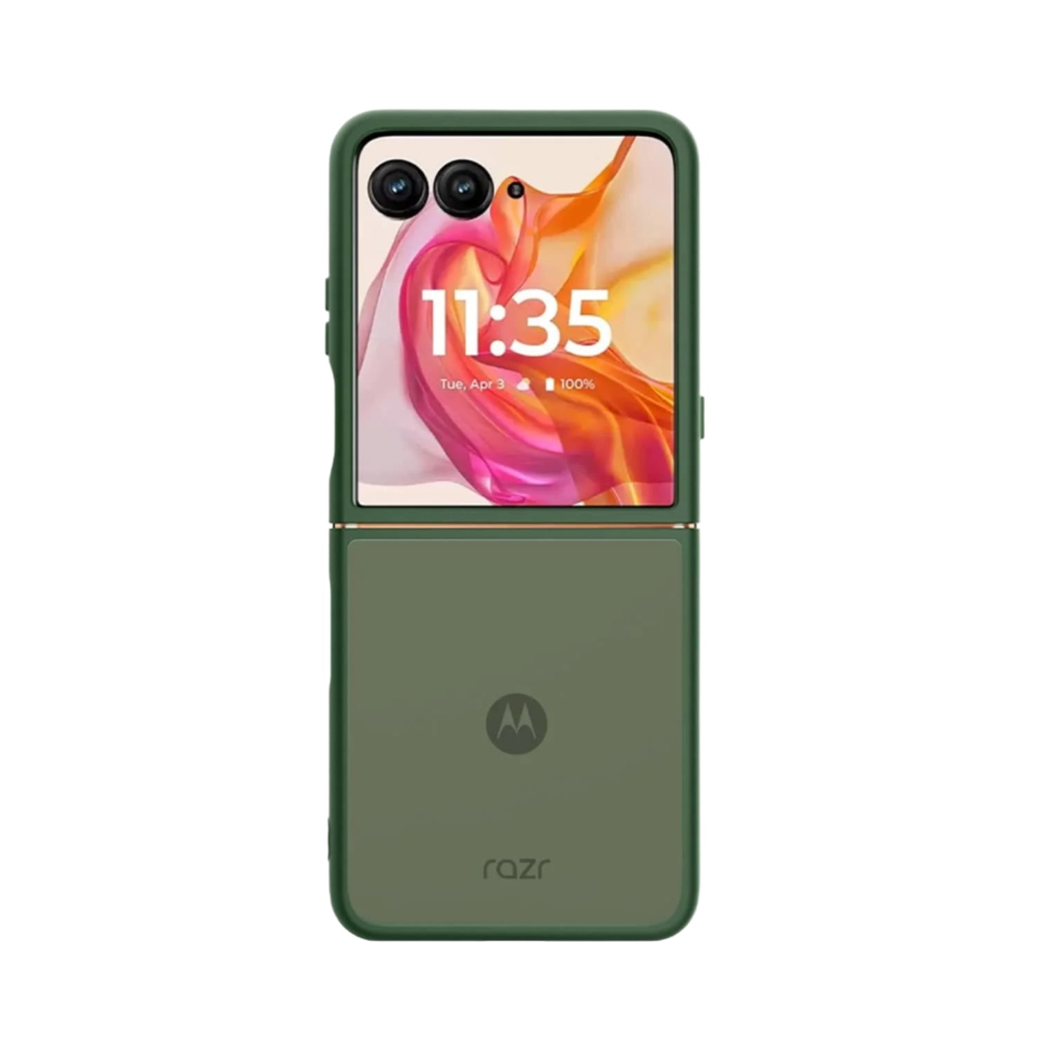 Motorola Razr Ultra (2025) Frosted Clear Semi-Transparent Back Cover - Closed-Button Design | Venture Series