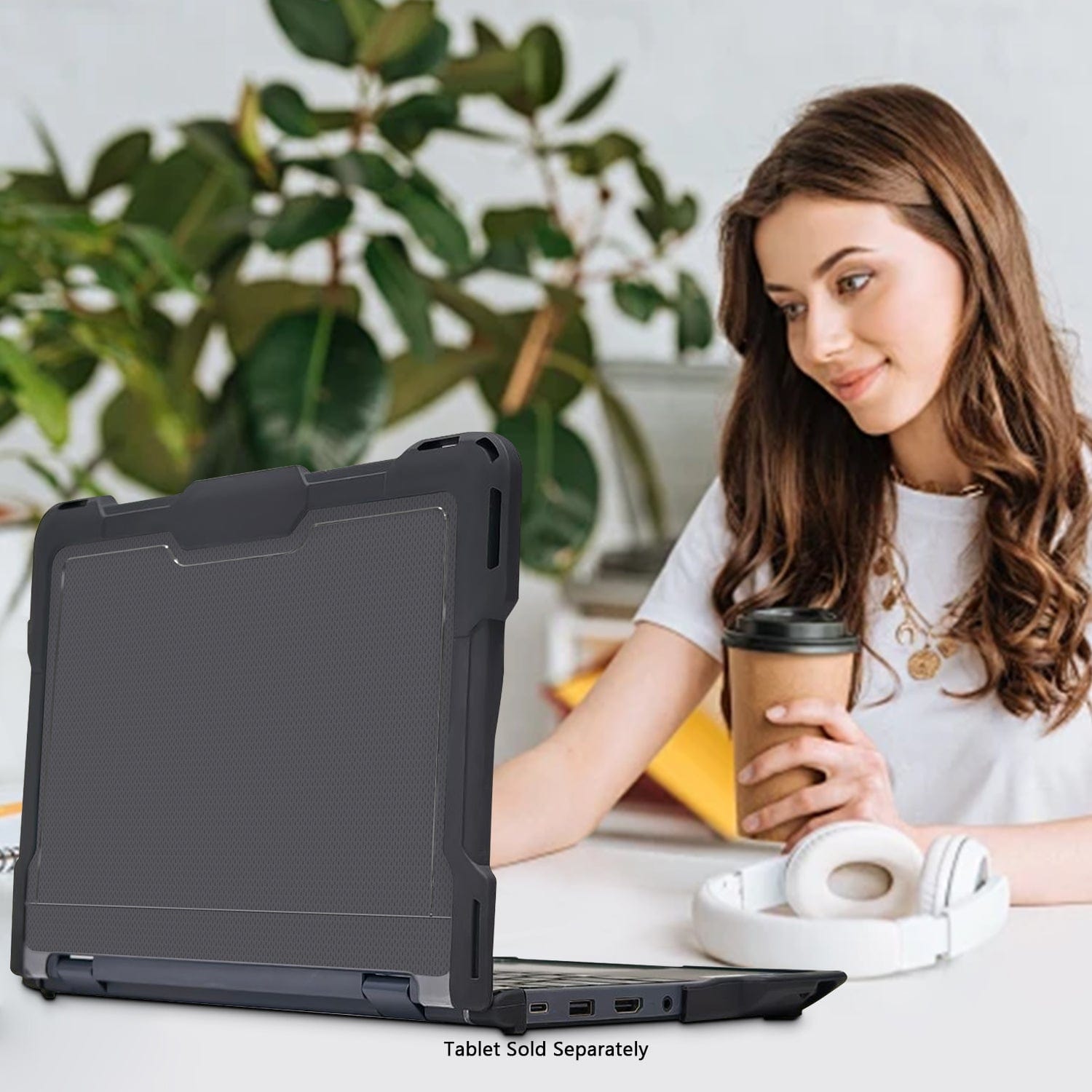 Lenovo 300E Gen 4 & 100E Gen 4 Chromebook 11.6” Case - Heavy-Duty Rugged Protection