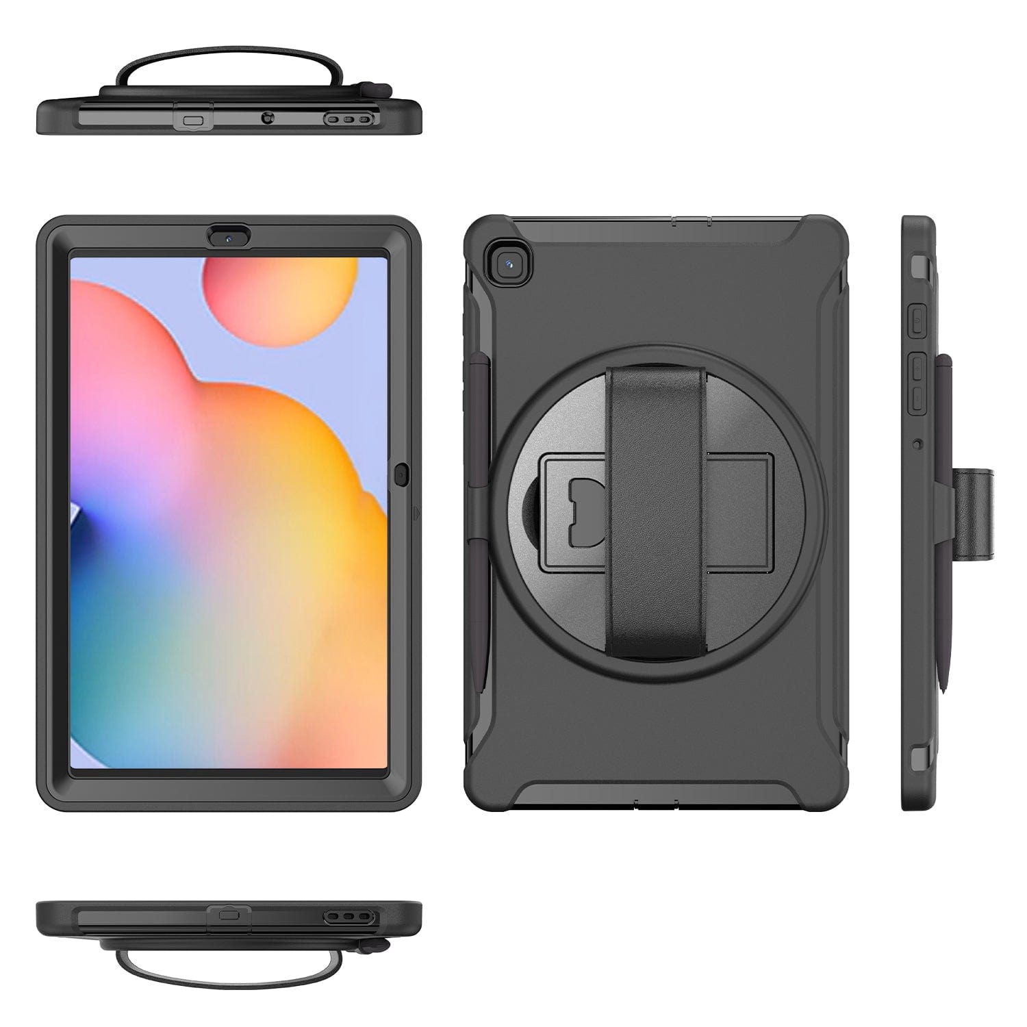 Raider Series Heavy Duty Hand Strap Case - Galaxy Tab S6 Lite