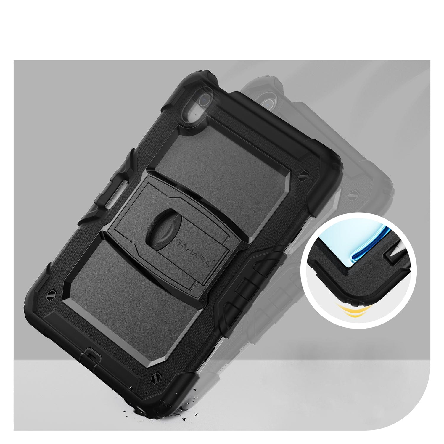 Raider Series Heavy Duty Defense Case - iPad Air 13" (M2 2024/M3 2025)