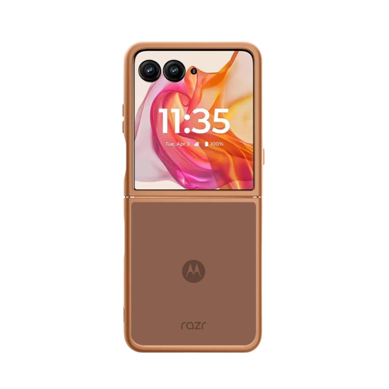 Motorola Razr Ultra (2025) Frosted Clear Semi-Transparent Back Cover - Closed-Button Design | Venture Series