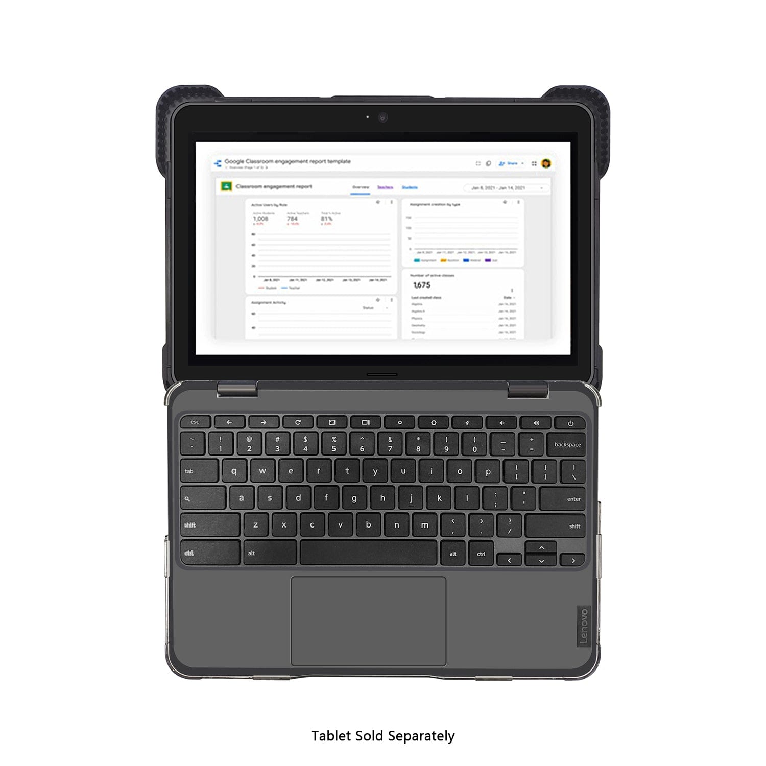 Lenovo 100E Gen 3 Chromebook 11.6” Case - Heavy-Duty Rugged Protection