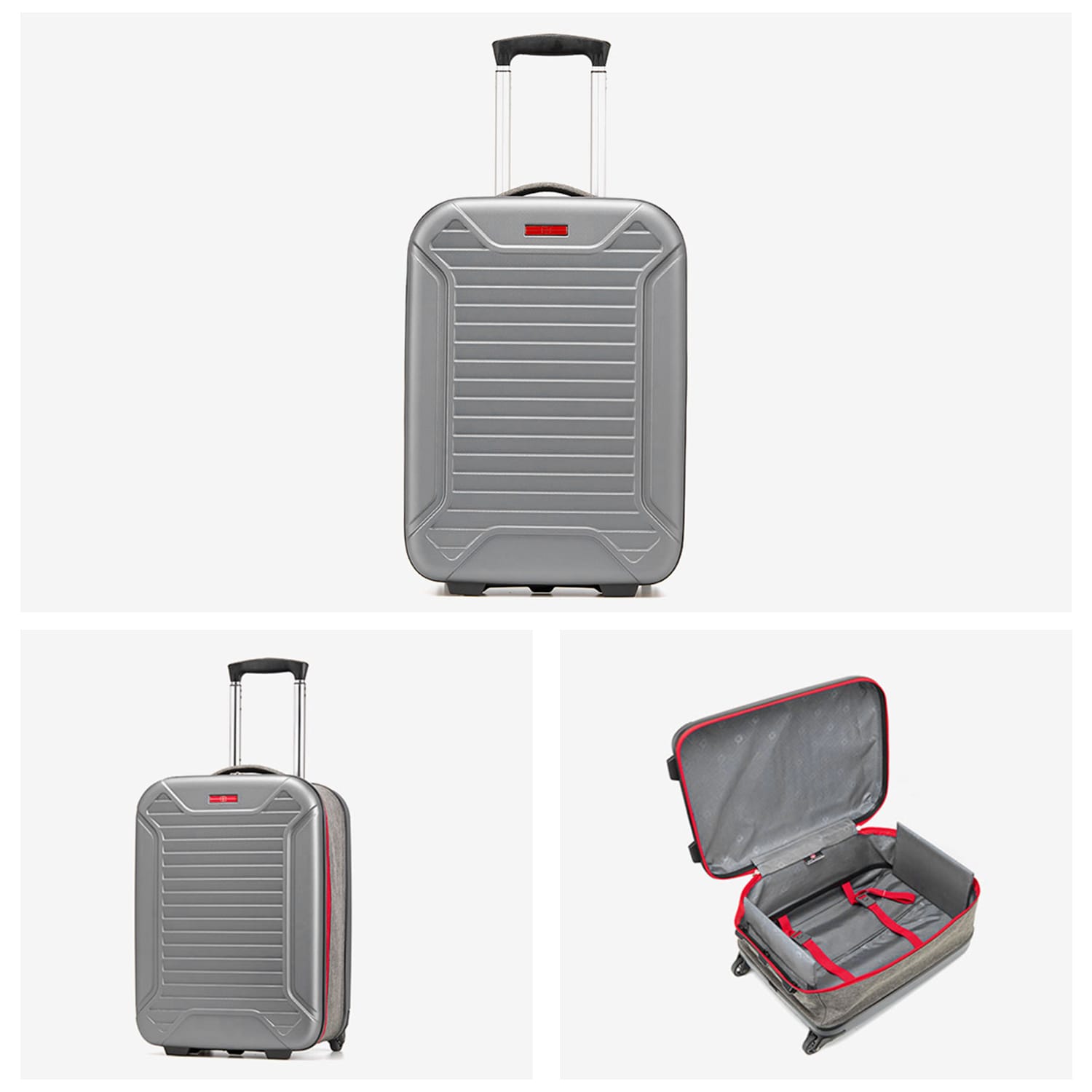 Sahara 20-Inch Collapsible Carry-On Luggage - Foldable Hardshell Suitcase